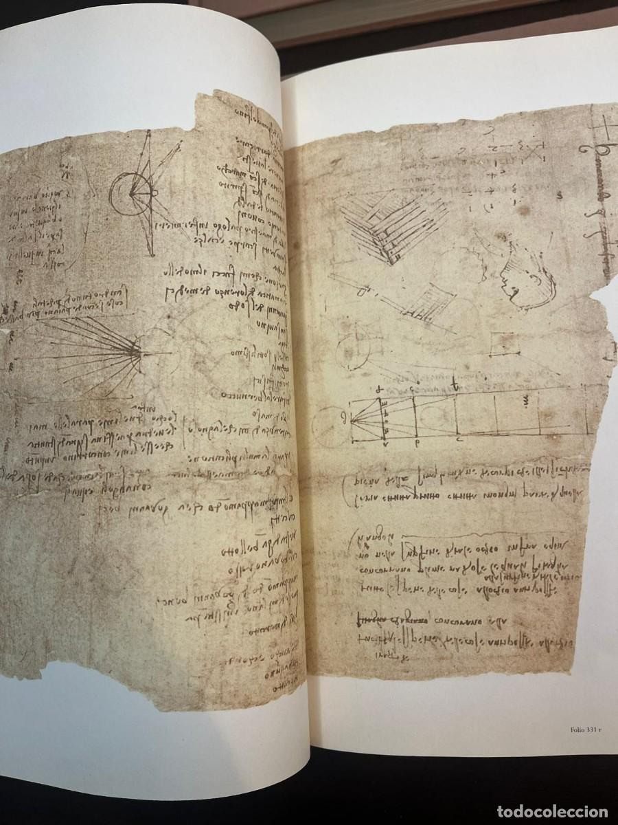 Libros de segunda mano: Leonardo Da Vinci, El C&oacute;dice Atl&aacute;ntico - Volumen 4,5,6 - Foto 6