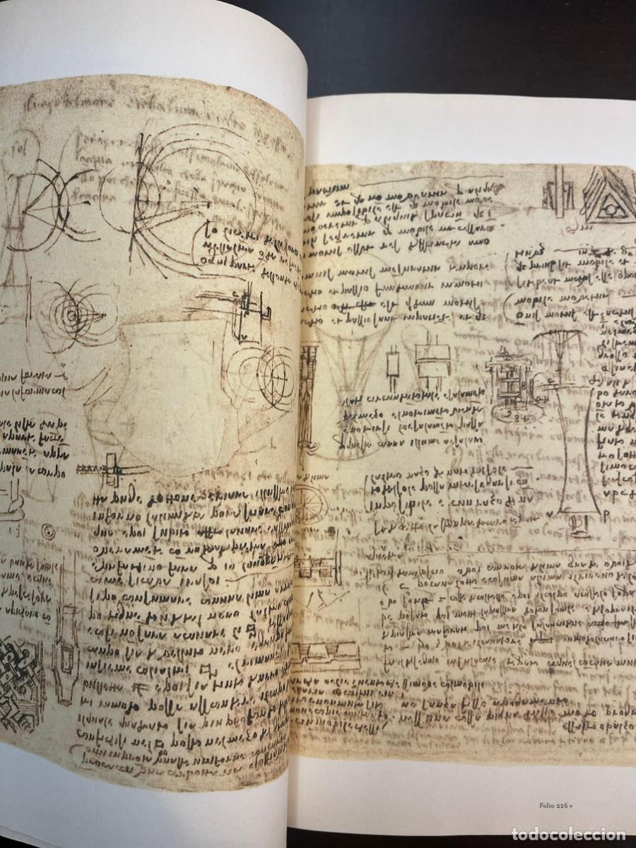 Libros de segunda mano: Leonardo Da Vinci, El C&oacute;dice Atl&aacute;ntico - Volumen 4,5,6 - Foto 7