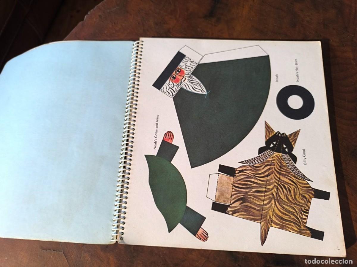 Libros de segunda mano: NOAH AND HIS ARK 1969 LIBRO EN INGLES ANIMALES RECORTABLES - Foto 4