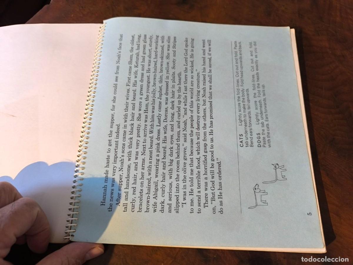 Libros de segunda mano: NOAH AND HIS ARK 1969 LIBRO EN INGLES ANIMALES RECORTABLES - Foto 5