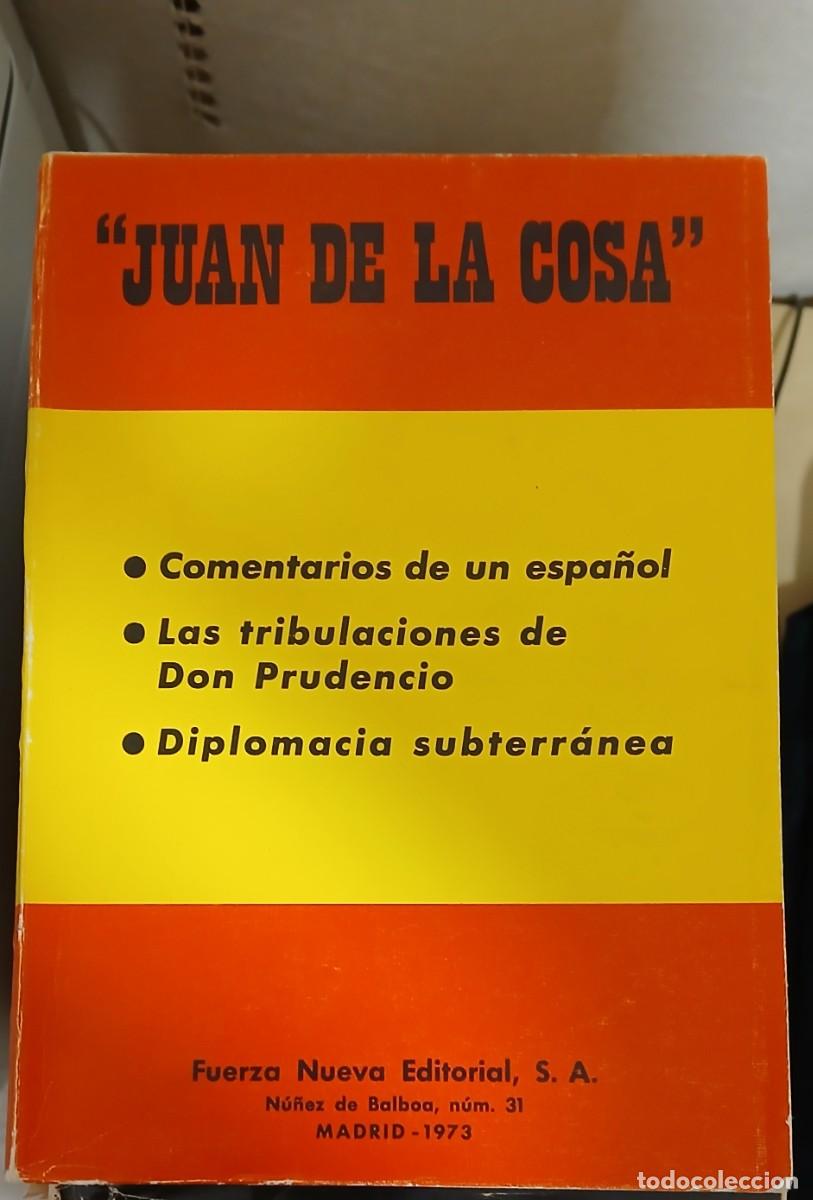 Libros de segunda mano: &rdquo;Juan de la Cosa&rdquo; (Fuerza Nueva) - Foto 1