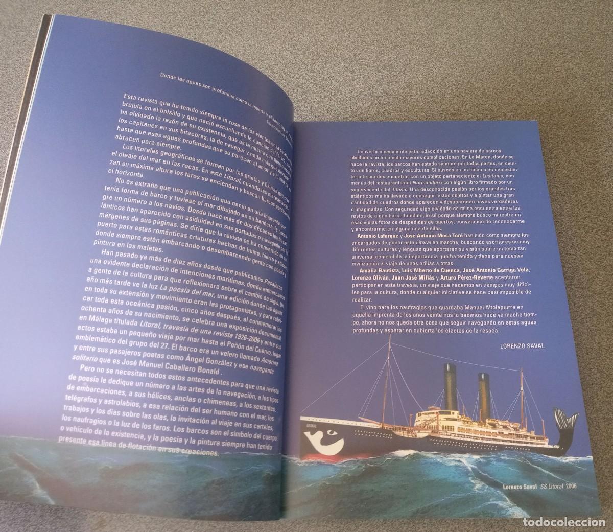 Libros de segunda mano: Litoral L&iacute;neas Mar&iacute;timas - Foto 7
