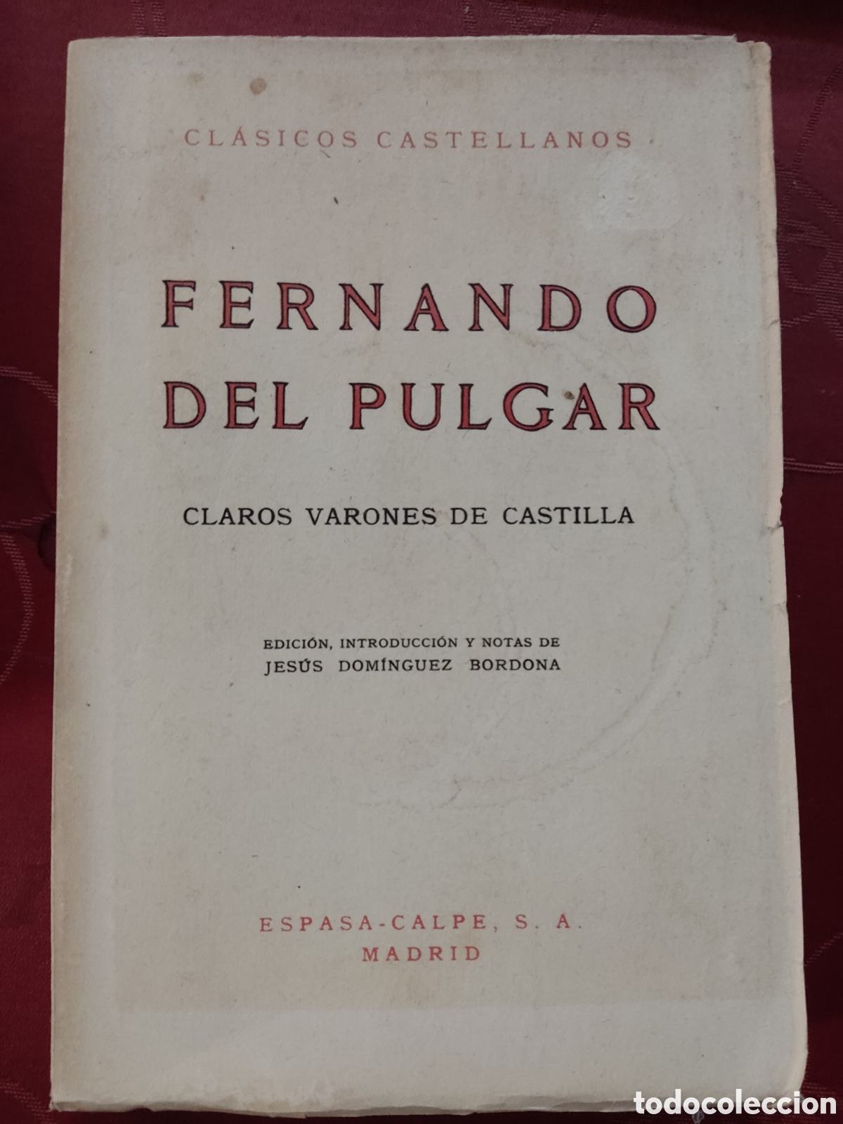 Libros de segunda mano: Fernando del pulgar a&ntilde;o 1969 - Foto 1