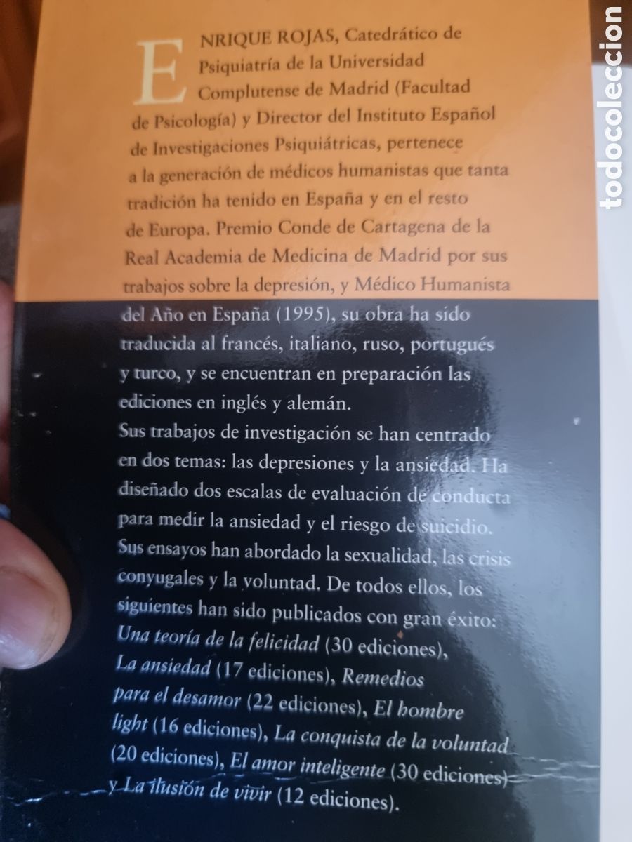 Libros de segunda mano: &iquest;QUIEN ERES? - DE LA PERSONALIDAD A LA AUTOESTIMA - ENRIQUE ROJAS - Foto 2