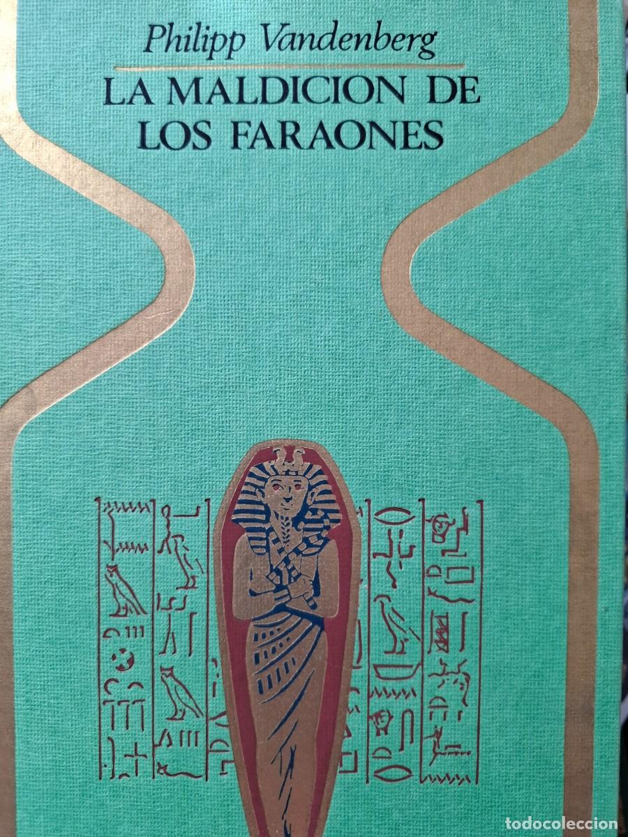 Libros de segunda mano: la maldici&oacute;n de los faraones Philipp Vandenberg - Foto 1