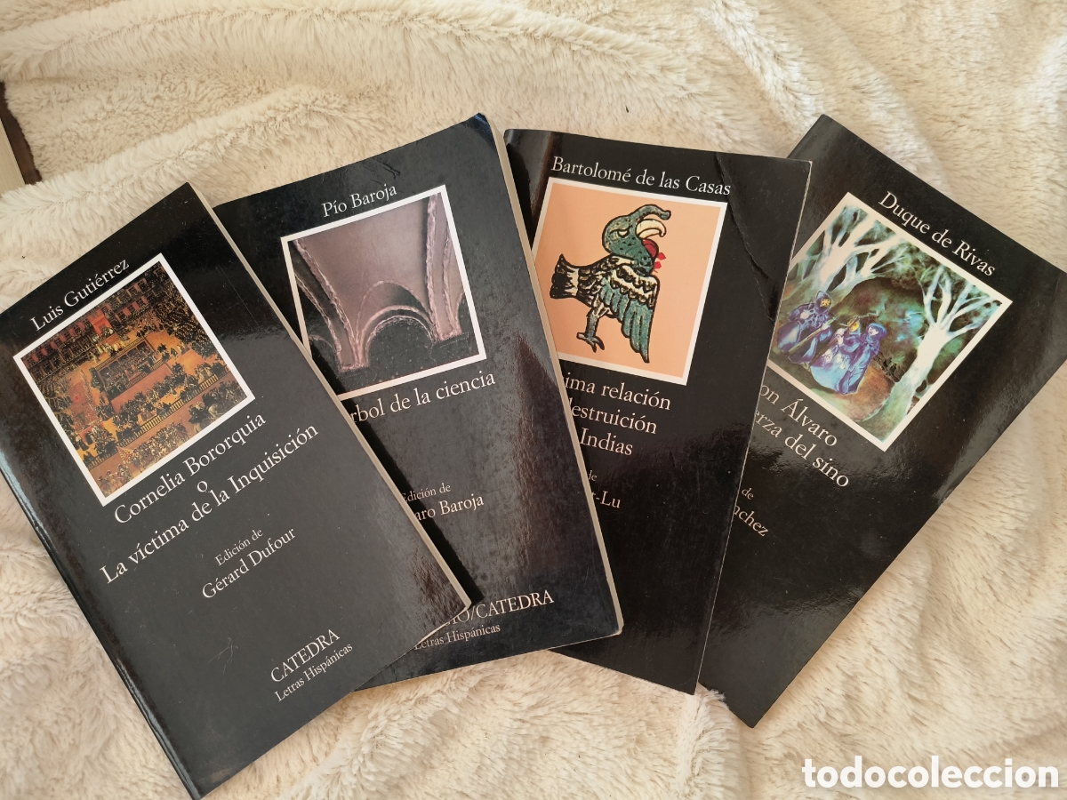 Libros de segunda mano: Lote 4 libros CATEDRA Letras Hisp&aacute;nicas - Foto 1