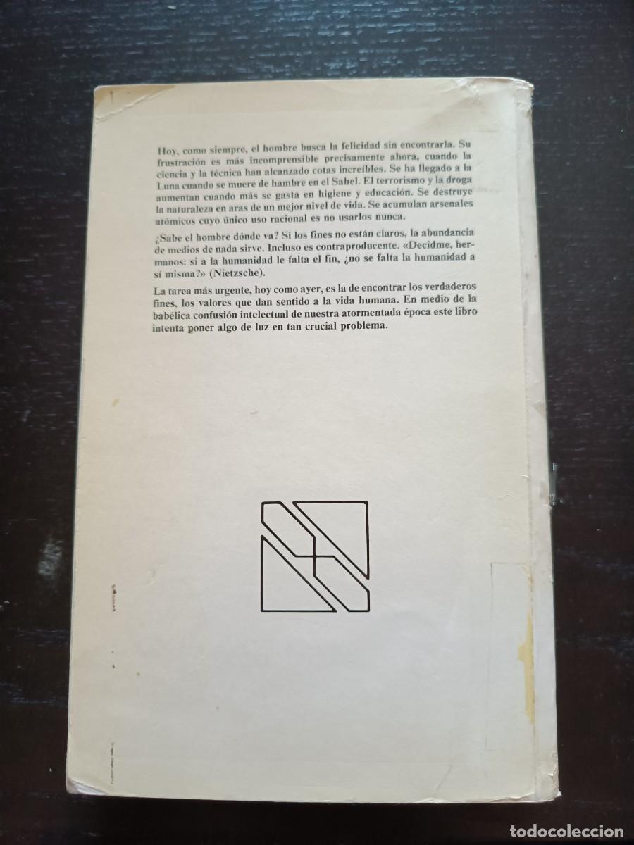 Libros de segunda mano: Valores &eacute;ticos - Jos&eacute; Mar&iacute;a M&eacute;ndez - Foto 2