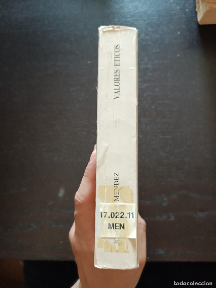 Libros de segunda mano: Valores &eacute;ticos - Jos&eacute; Mar&iacute;a M&eacute;ndez - Foto 3