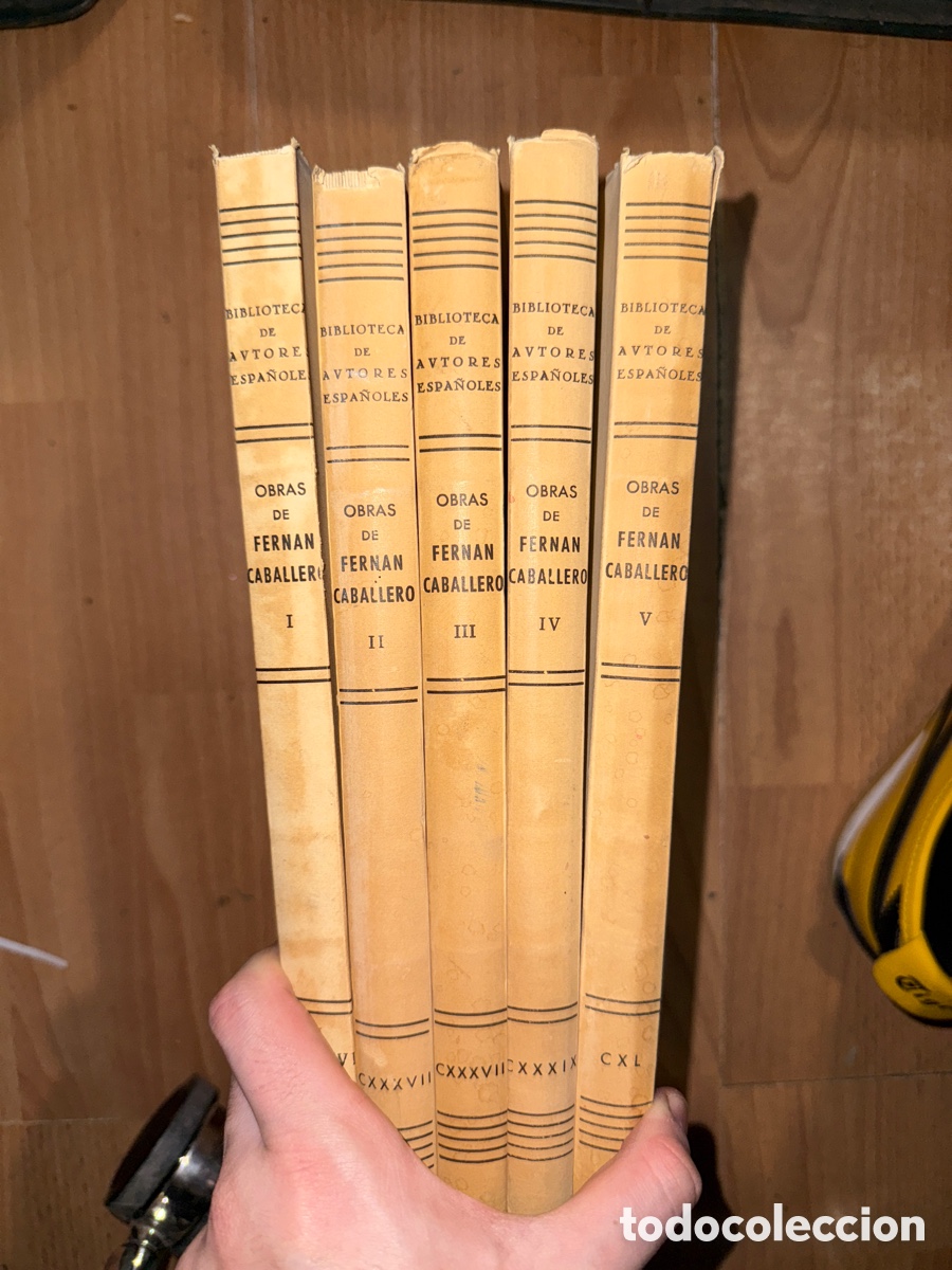 Livres d'occasion: CABALLERO, Fern&aacute;n. Obras de Fern&aacute;n Caballero: (5 tomos)