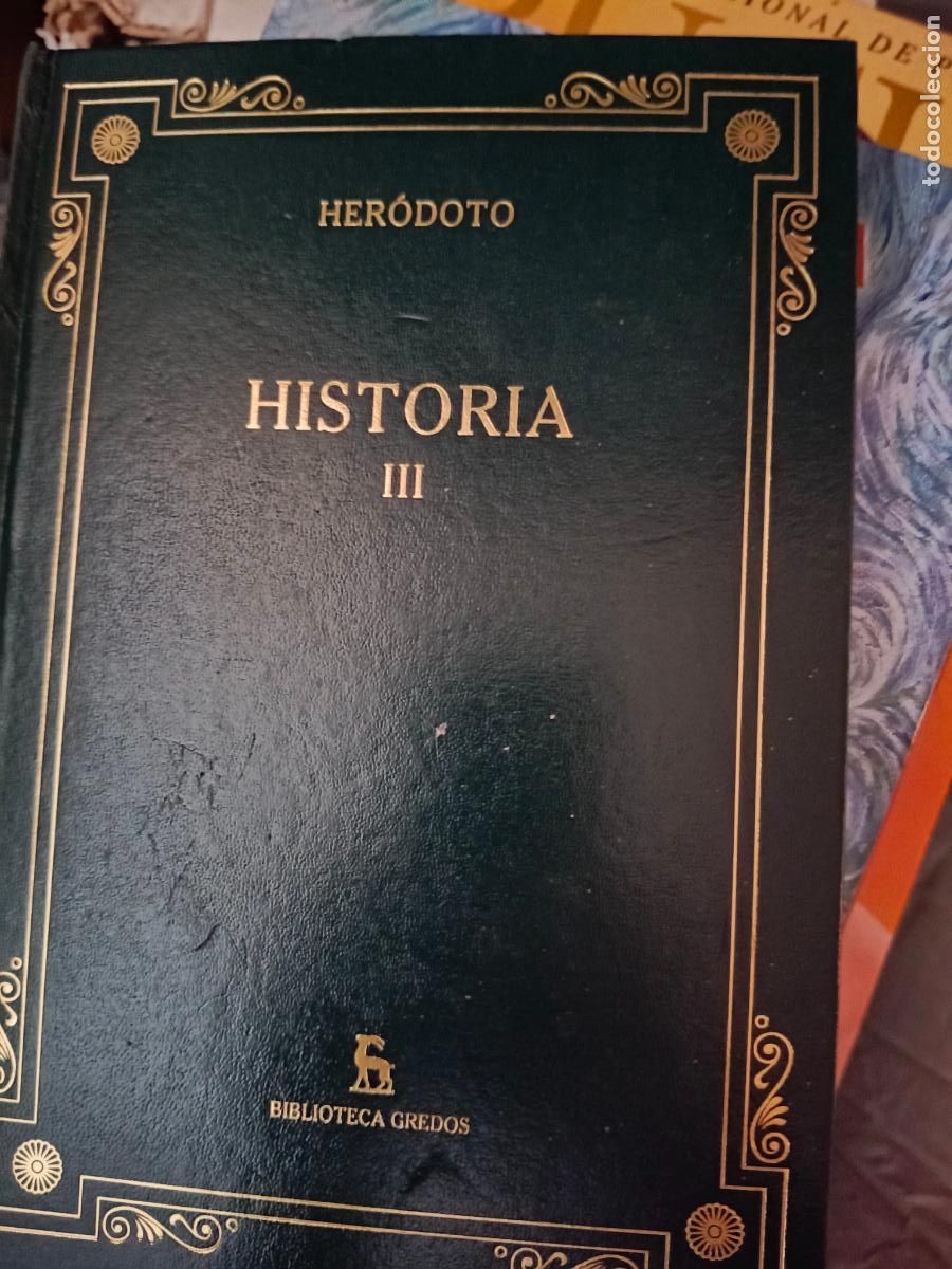 Libros de segunda mano: HISTORIA III, HERODOTO, BIBLIOTECA GREDOS, - Foto 1