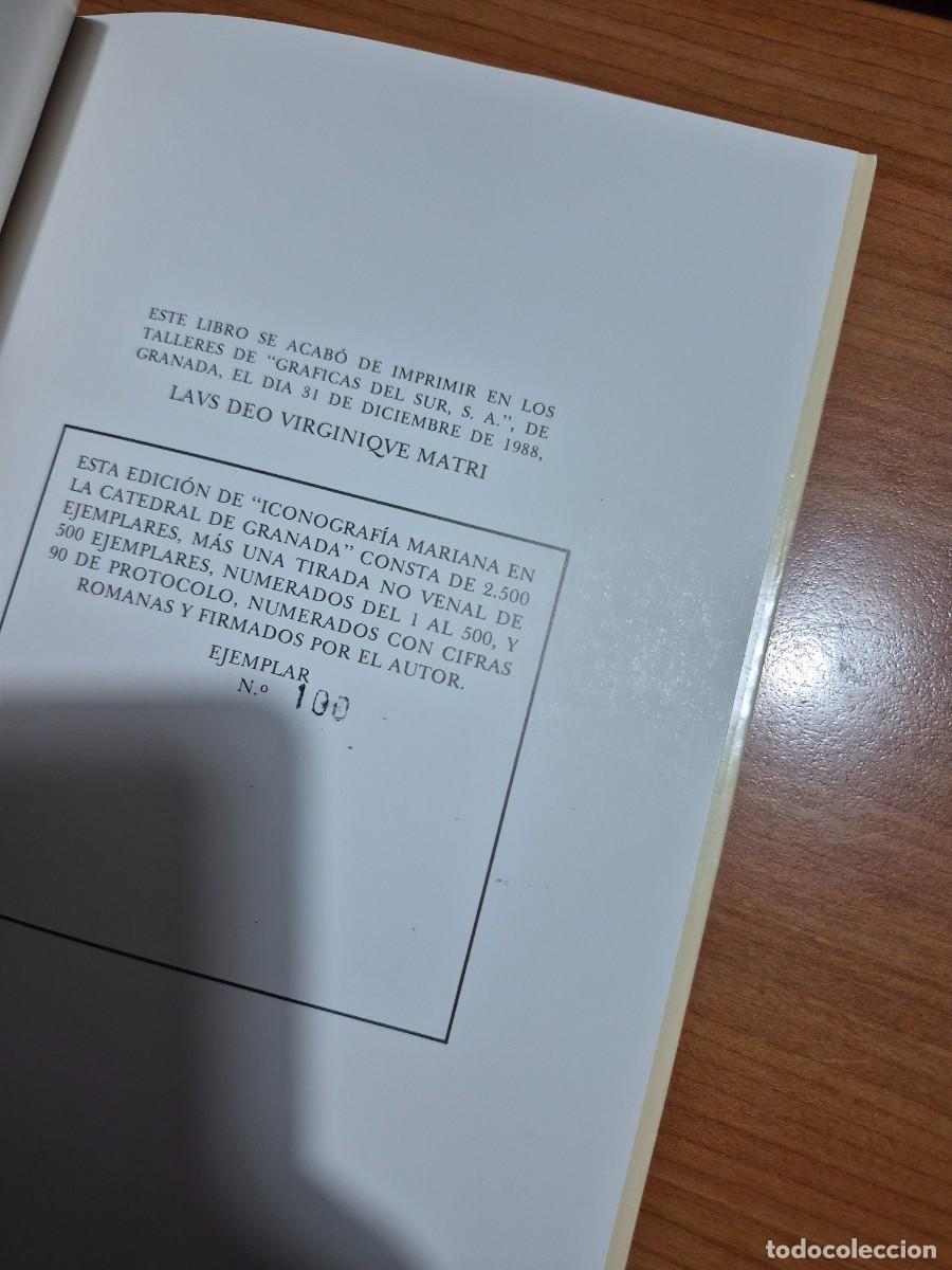 Libros de segunda mano: Iconografía mariana en la Catedral de Granada. - Foto 8
