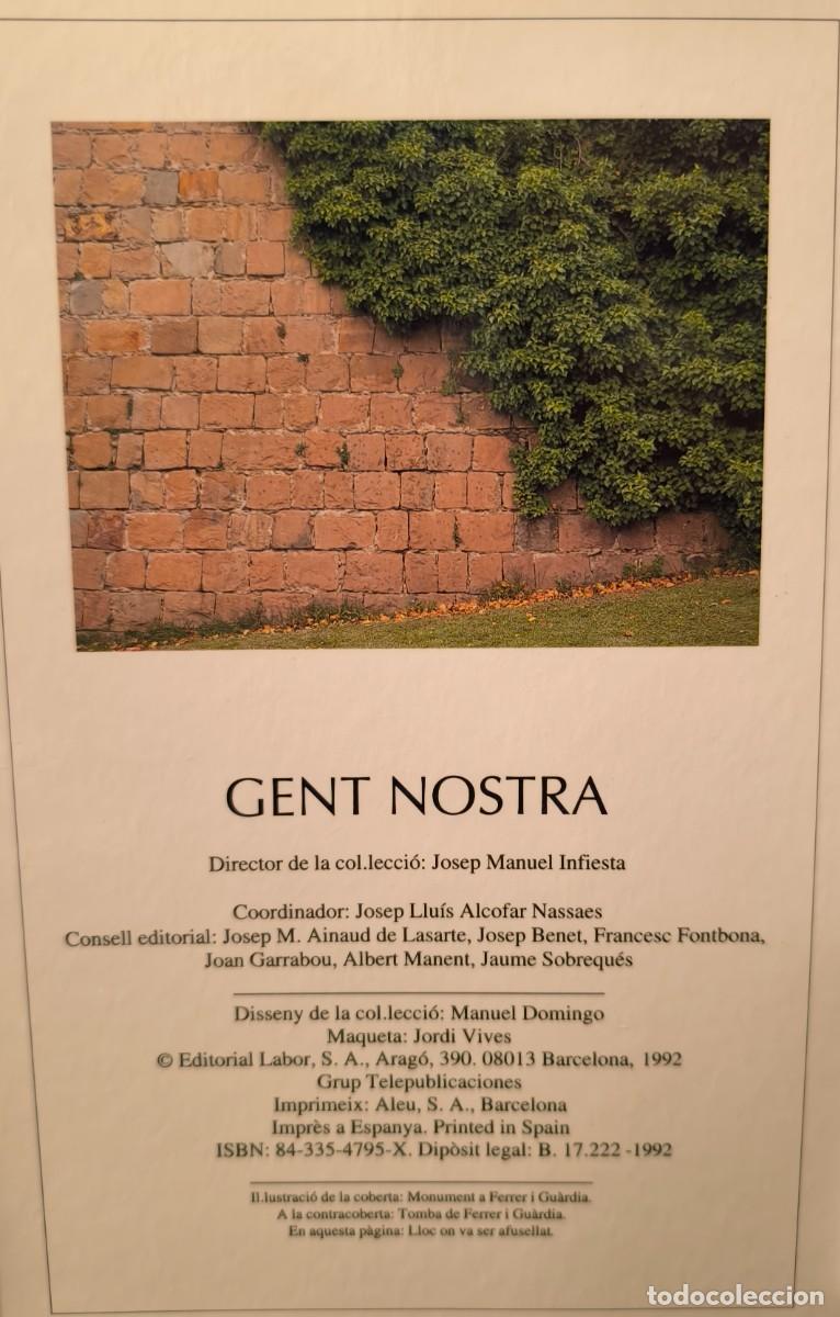 Libros de segunda mano: Ferrer i Gu&agrave;rdia - Gent Nostra - Labor n&ordm; 95 - Foto 2