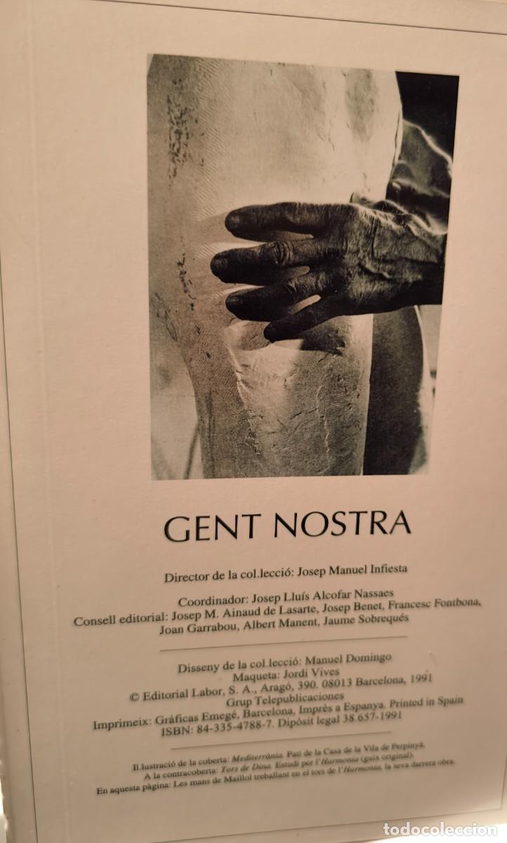 Libros de segunda mano: MAILLOL - Gent Nostra &ndash; Labor n&ordm; 88 - Foto 2