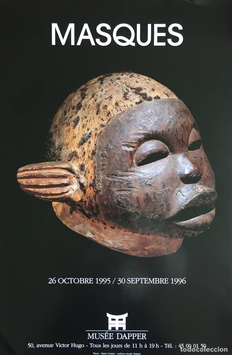 Libros de segunda mano: Masques. Catalogue de lexposition &agrave; Paris, Mus&eacute;e Dapper, 1995-1996 - Foto 1