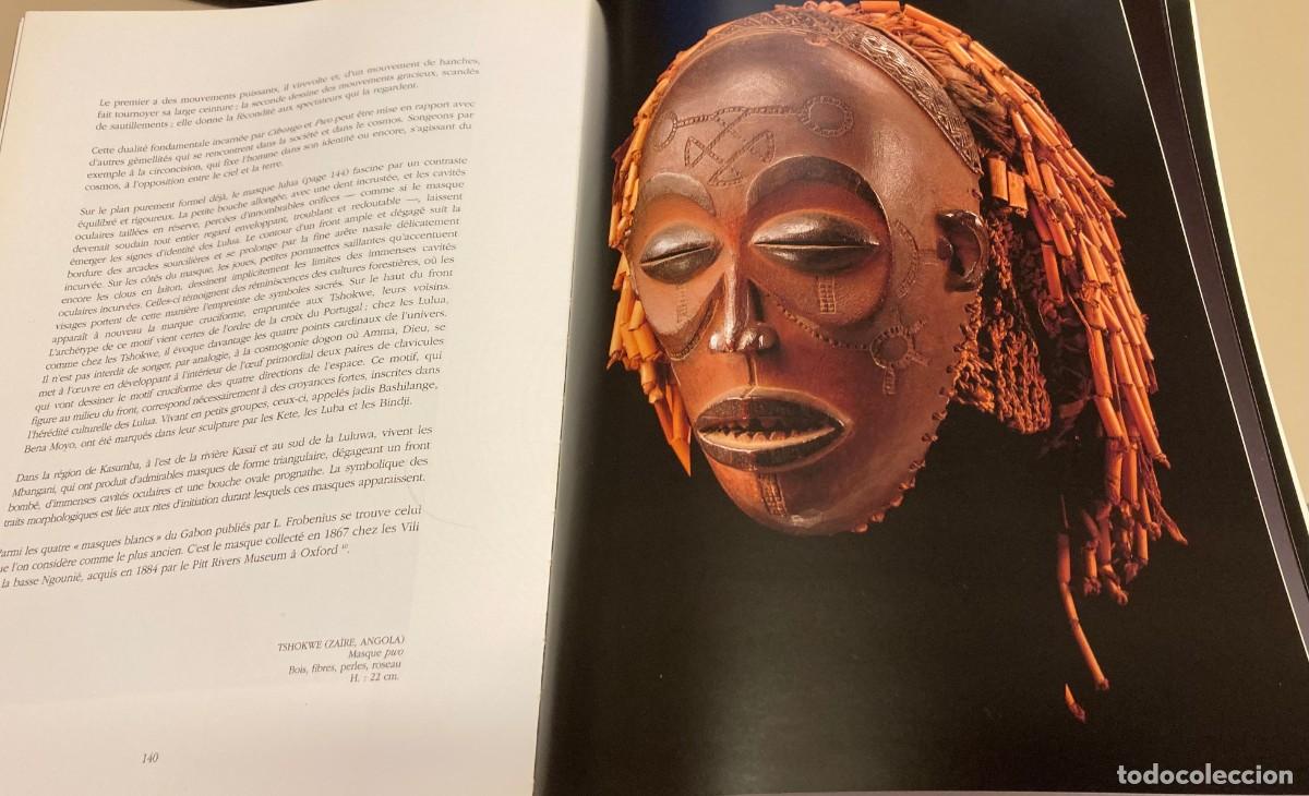 Libros de segunda mano: Masques. Catalogue de lexposition &agrave; Paris, Mus&eacute;e Dapper, 1995-1996 - Foto 4