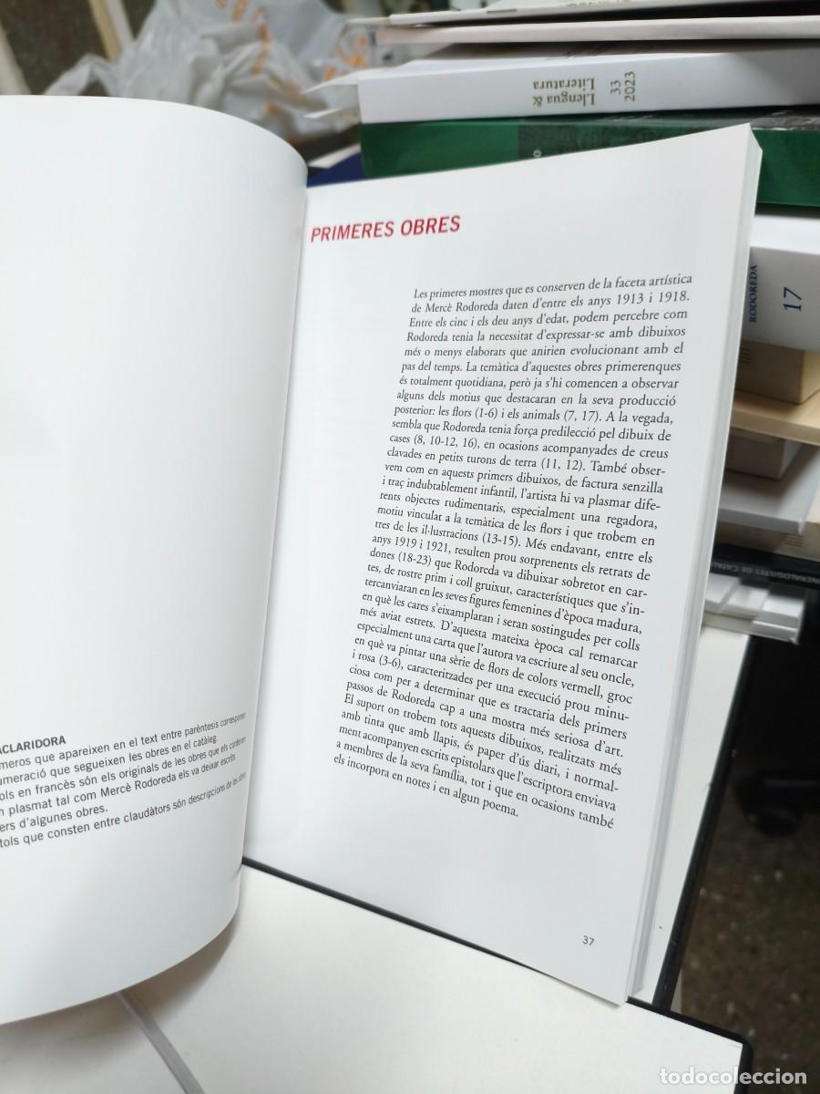 Libros de segunda mano: MERC&Eacute; RODOREDA - OBRA PL&Agrave;STICA - BARCELONA 1&ordf; EDICI&Oacute;. - Foto 3