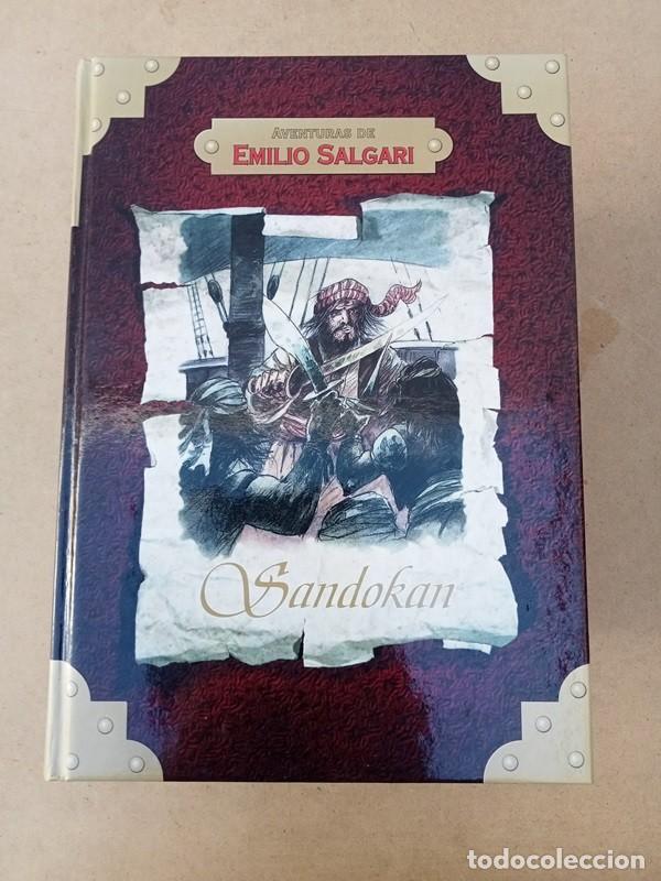 Libros de segunda mano: aventuras de emilio salgari Sandokan - Foto 1