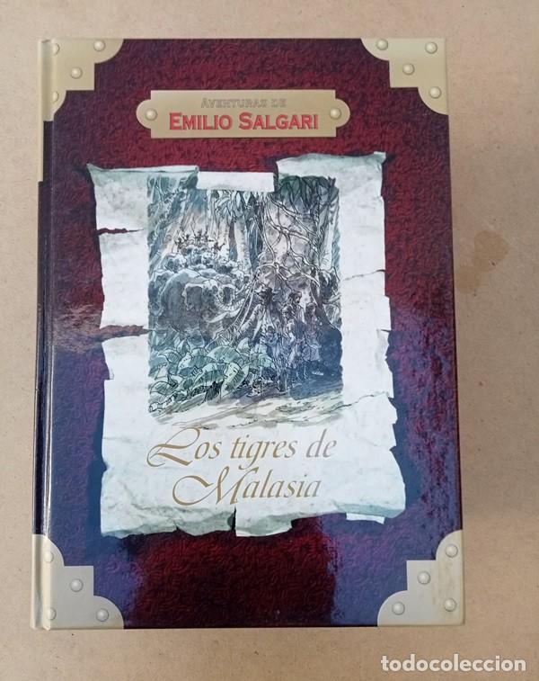 Libros de segunda mano: aventuras de emilio salgari Los Tigres de Malasia - Foto 1