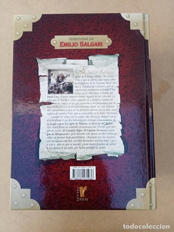 Libros de segunda mano: aventuras de emilio salgari Los Tigres de Malasia - Foto 2