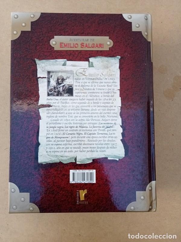 Libros de segunda mano: aventuras de emilio salgari El Corsario Negro II - Foto 2