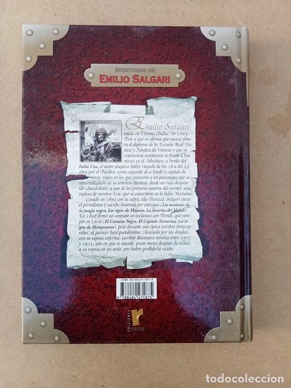 Libros de segunda mano: aventuras de emilio salgari el capitan tormenta y el leon de damasco parte 2 - Foto 2