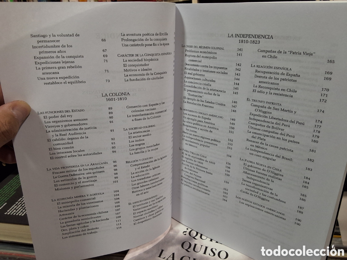 Libros de segunda mano: CHILE Y SU HISTORIA - SERGIO VILLALOBOS - Foto 6