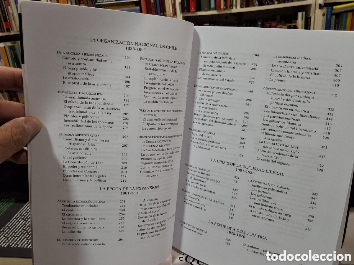 Libros de segunda mano: CHILE Y SU HISTORIA - SERGIO VILLALOBOS - Foto 7