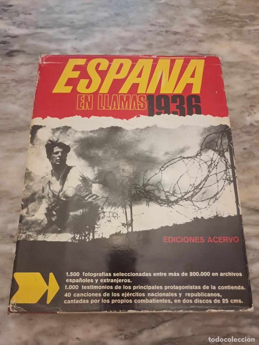 Libros de segunda mano: LIBRO ESPA&Ntilde;A EN LLAMAS 1936 - Foto 1