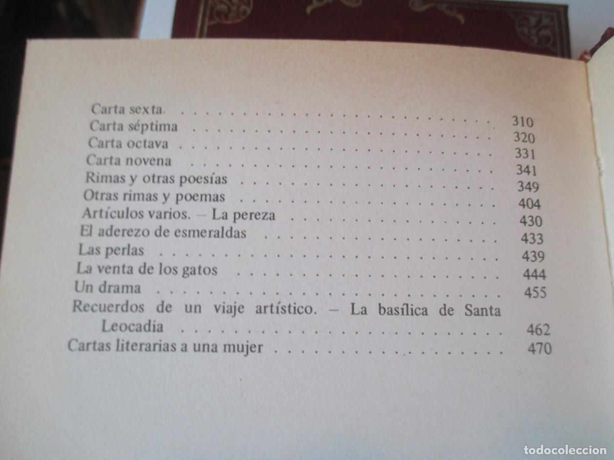 Libros de segunda mano: GUSTAVO ADOLFO BECQUER Obras de Becquer ( 2 tomos) W37308 - Foto 3