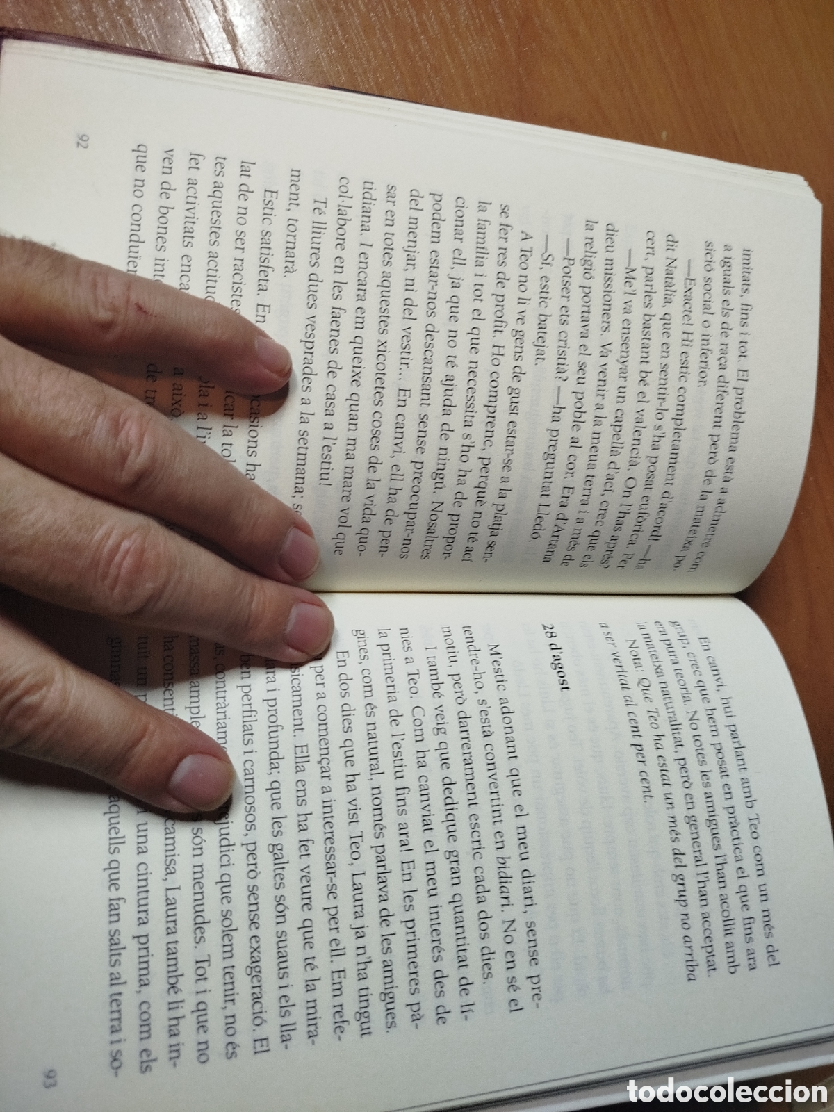 Libros de segunda mano: Tornar&eacute;. Vicent marca. Duch. Edelvives baula - Foto 3