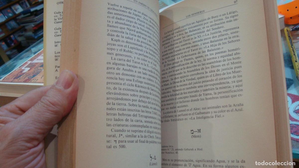 Libros de segunda mano: REGARDIE, Israel.- - Un jard&iacute;n de granadas. - Foto 5