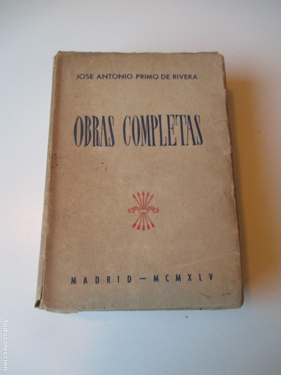 Libros de segunda mano: JOS&Eacute; ANTONIO PRIMO DE RIVERA Obras completas W36146 - Foto 1