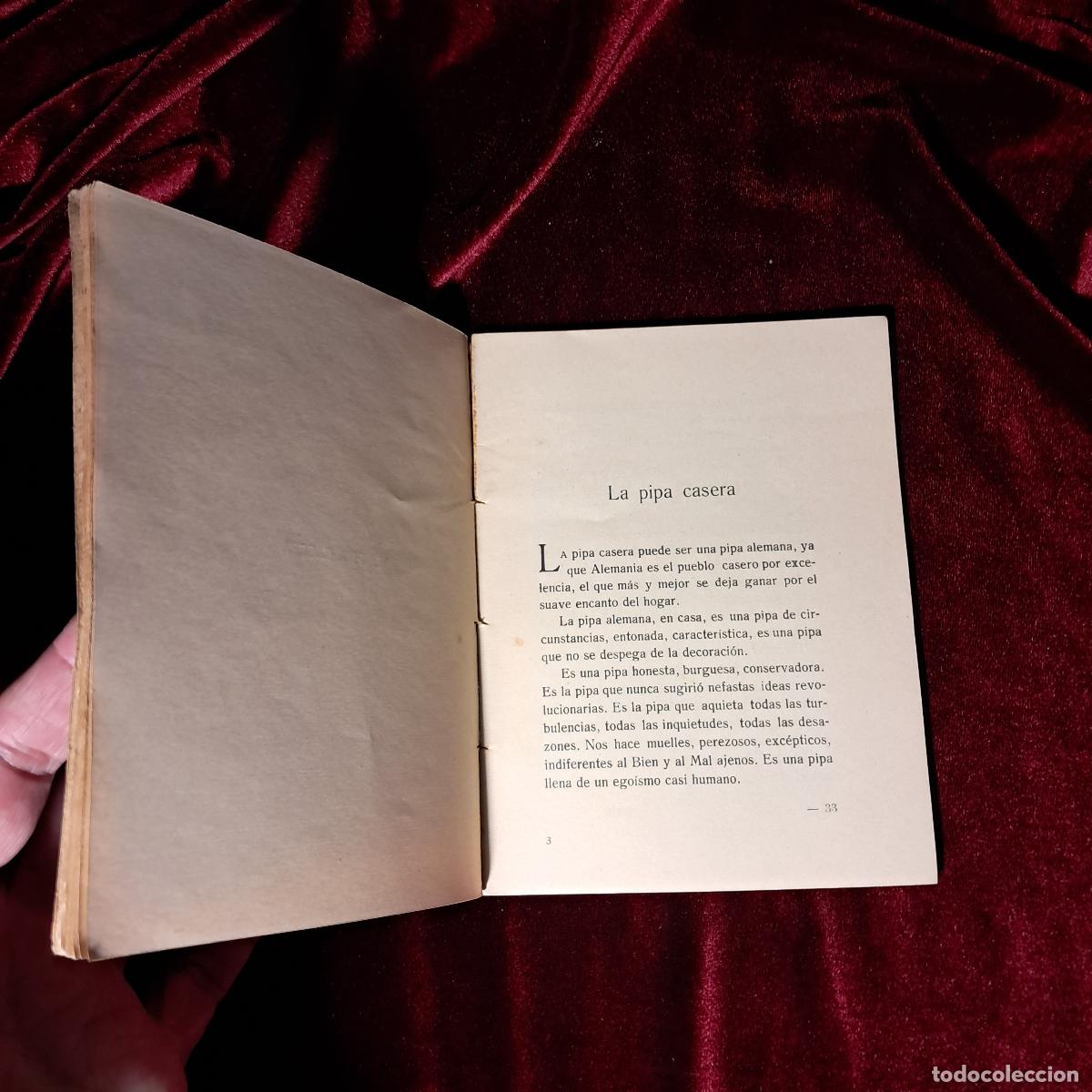 Libros de segunda mano: EL ARTE DE FUMAR EN PIPA. Luis Capdevila. Librer&iacute;a Espa&ntilde;ola 1924 - Foto 5
