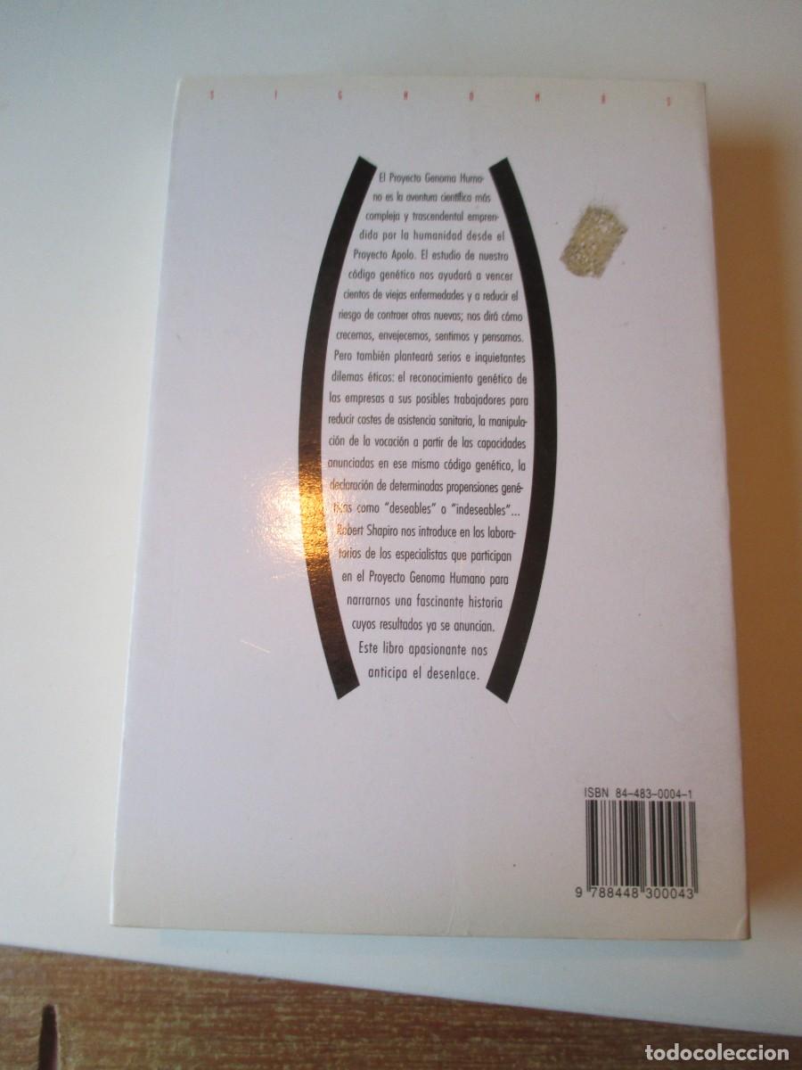 Libros de segunda mano: ROBERT SHAPIRO La impronta humana W37348 - Foto 2