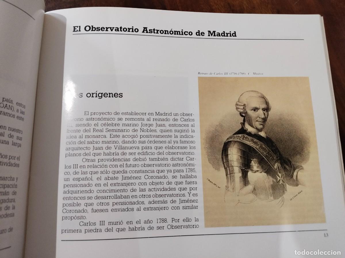 Libros de segunda mano: Observatorio Astron&oacute;mico de Madrid. Bicentenario 1790-1990. - Foto 3