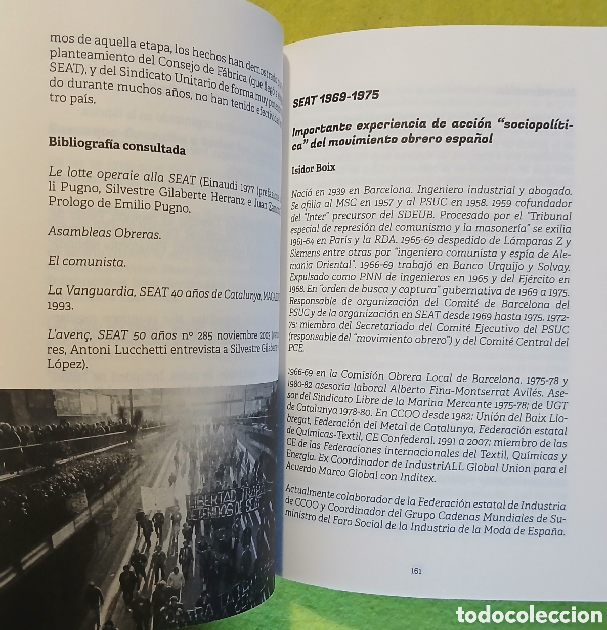 Libros de segunda mano: 18 de Octubre de 1971, La ocupaci&oacute;n de Seat - Foto 7