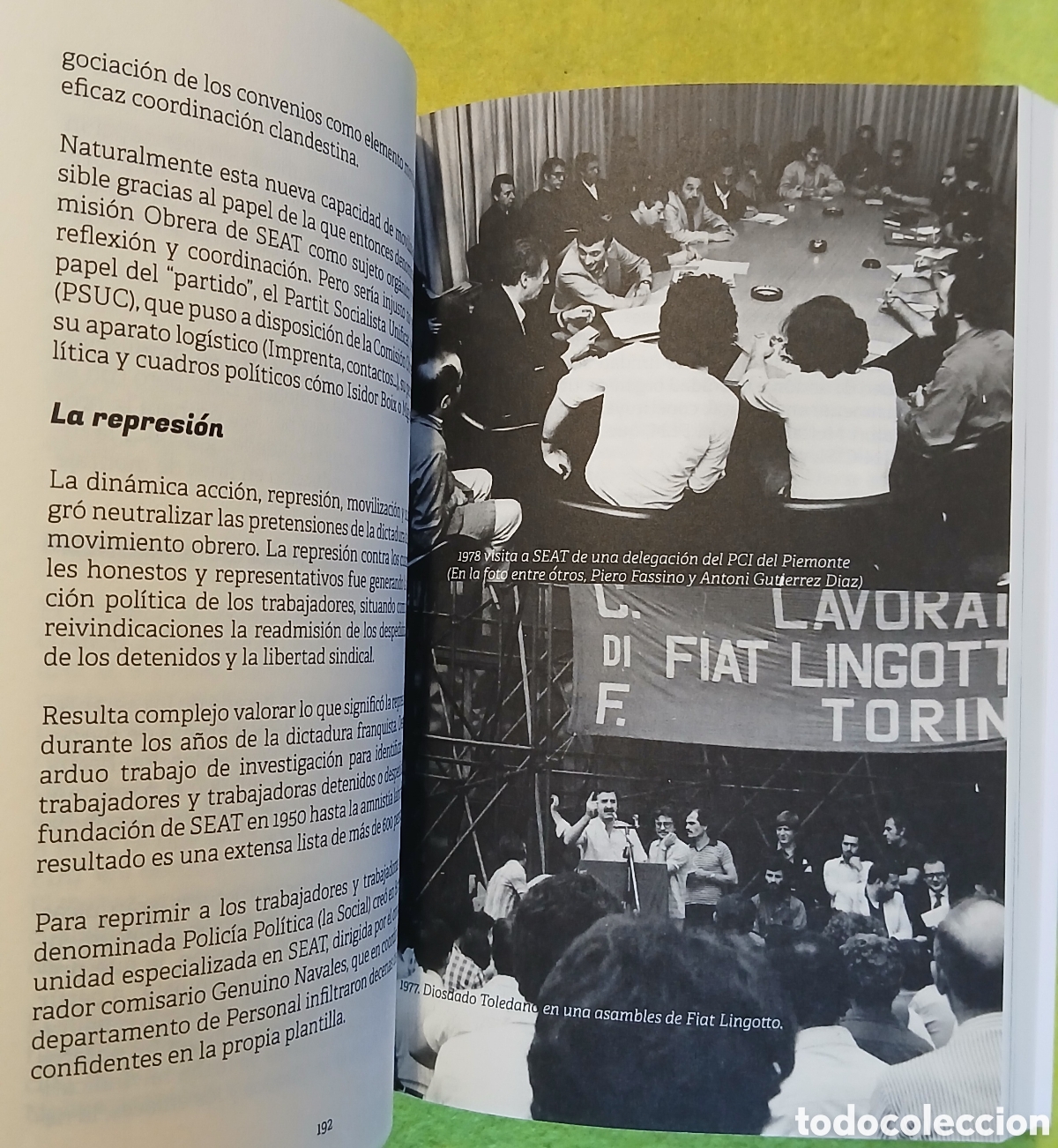 Libros de segunda mano: 18 de Octubre de 1971, La ocupaci&oacute;n de Seat - Foto 8