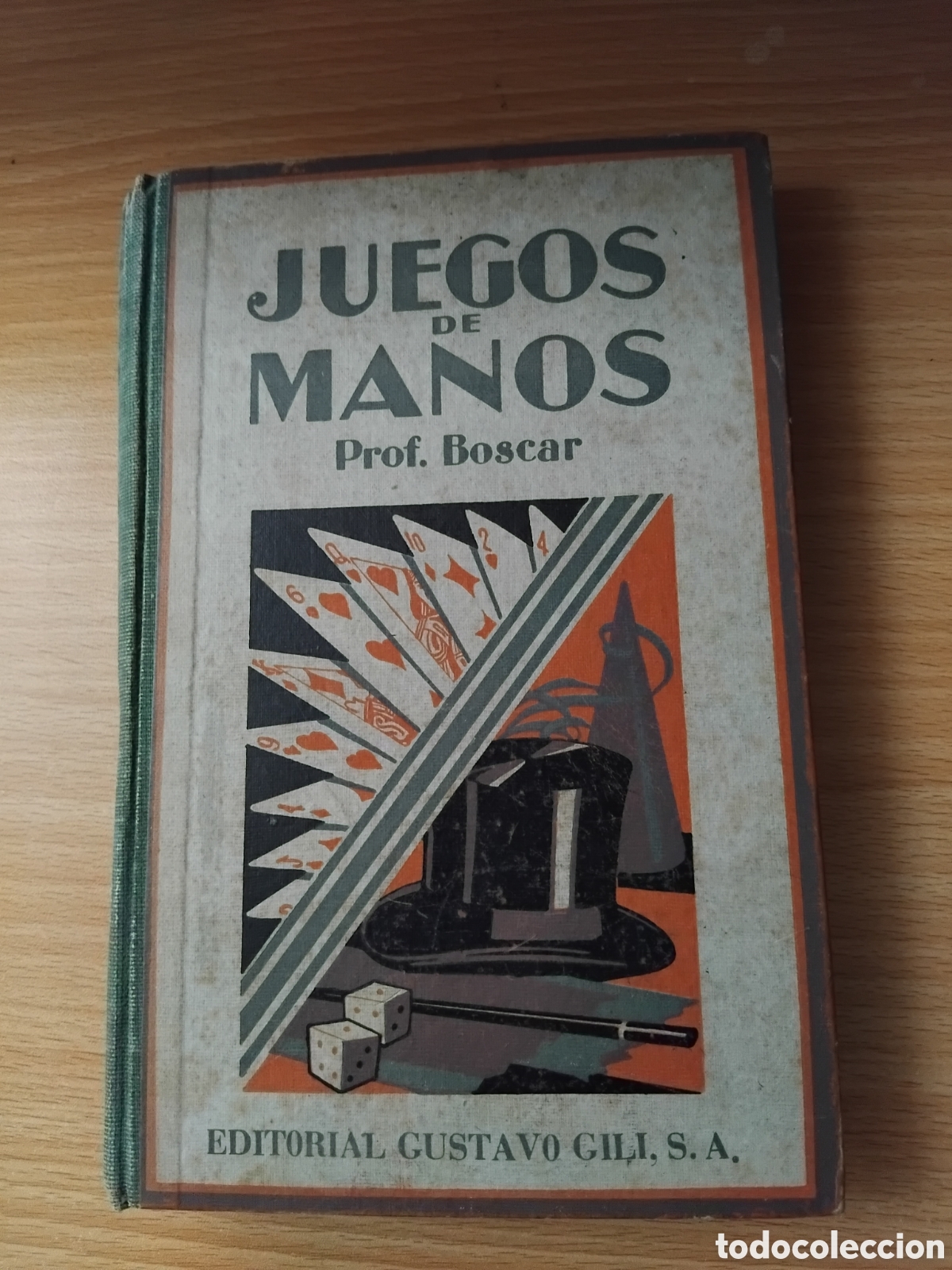 Libros de segunda mano: Juegos de manos.Manual para aficionados;Prof.Boscar;Gustavo Gili;1951