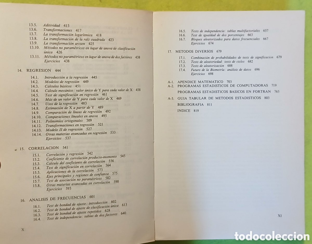 Libros de segunda mano: Biometria,F.James Rohlf - Foto 3