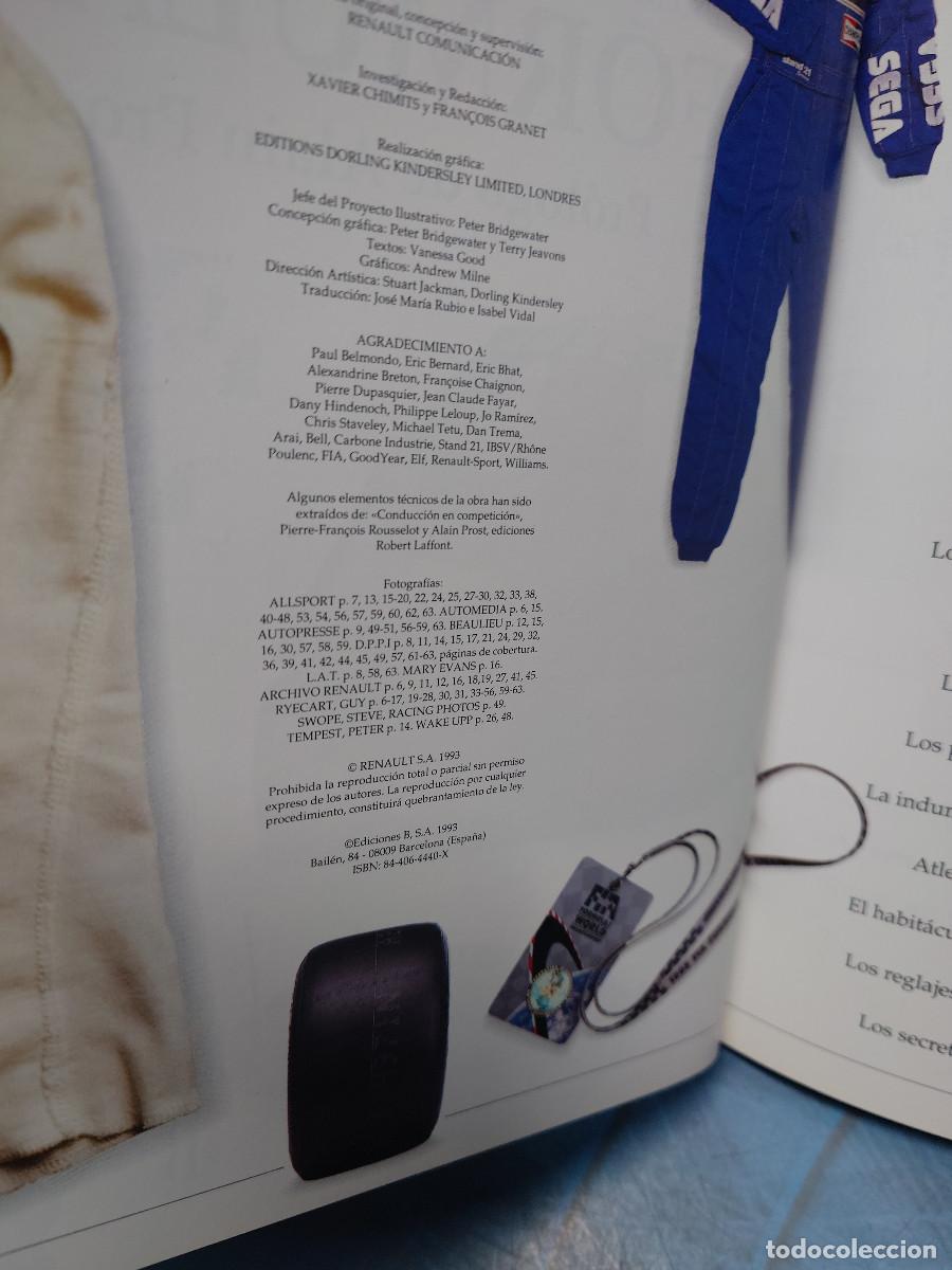 Libros de segunda mano: libro, El album de la Formula 1 , Williams Renault , Pr&oacute;logo de Alain Prost - Foto 6