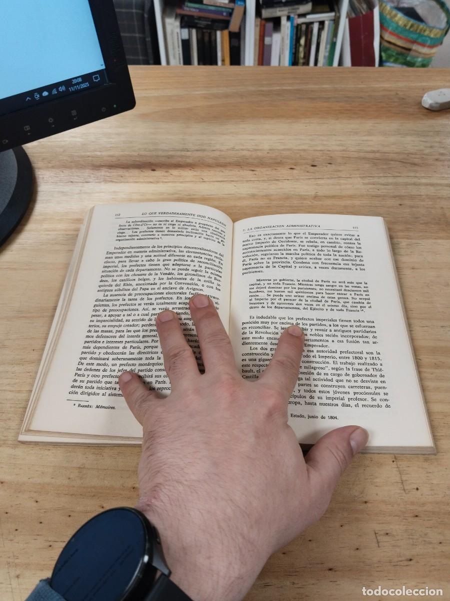 Libros de segunda mano: Lo que Verdaderamente Dijo Napole&oacute;n - Patrick Ravignant - Foto 8