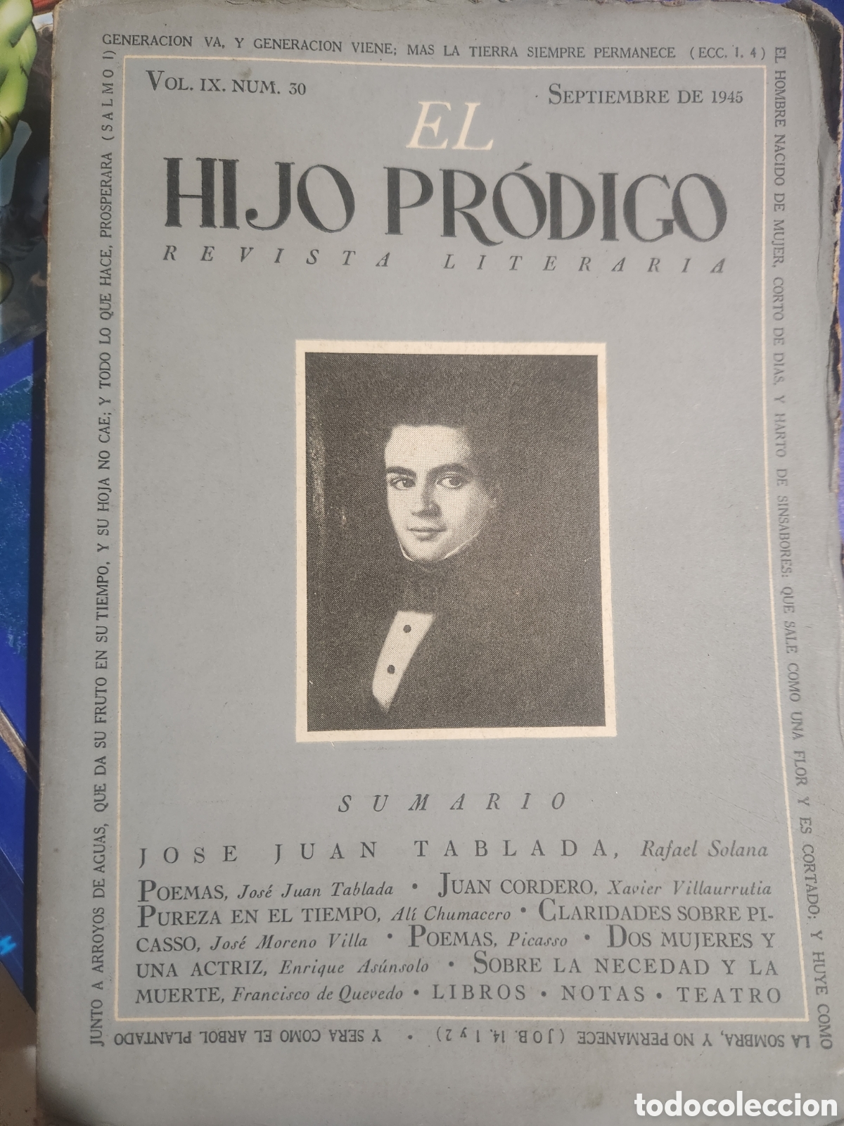 Libros de segunda mano: El Hijo pr&oacute;digo. Revista. 23 n&uacute;meros - Foto 1