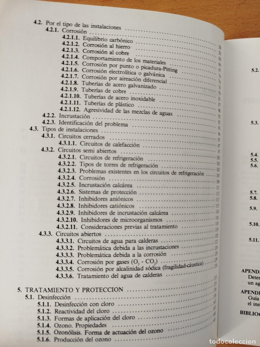 Libros de segunda mano: T&eacute;cnica de aguas. Problem&aacute;tica y tratamiento. Andr&eacute;s Aznar Carrasco - Foto 4