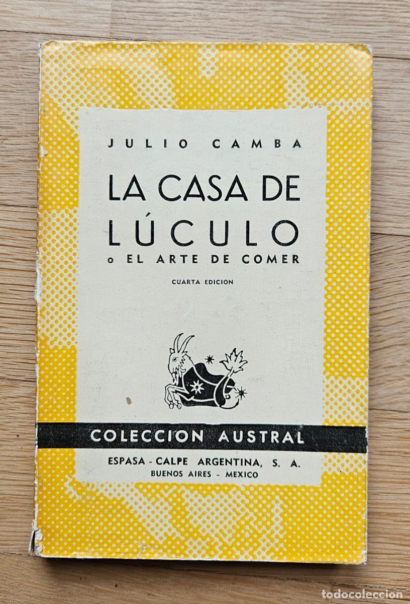 Libros de segunda mano: La Casa del Luculo. Julio Camba - Foto 1