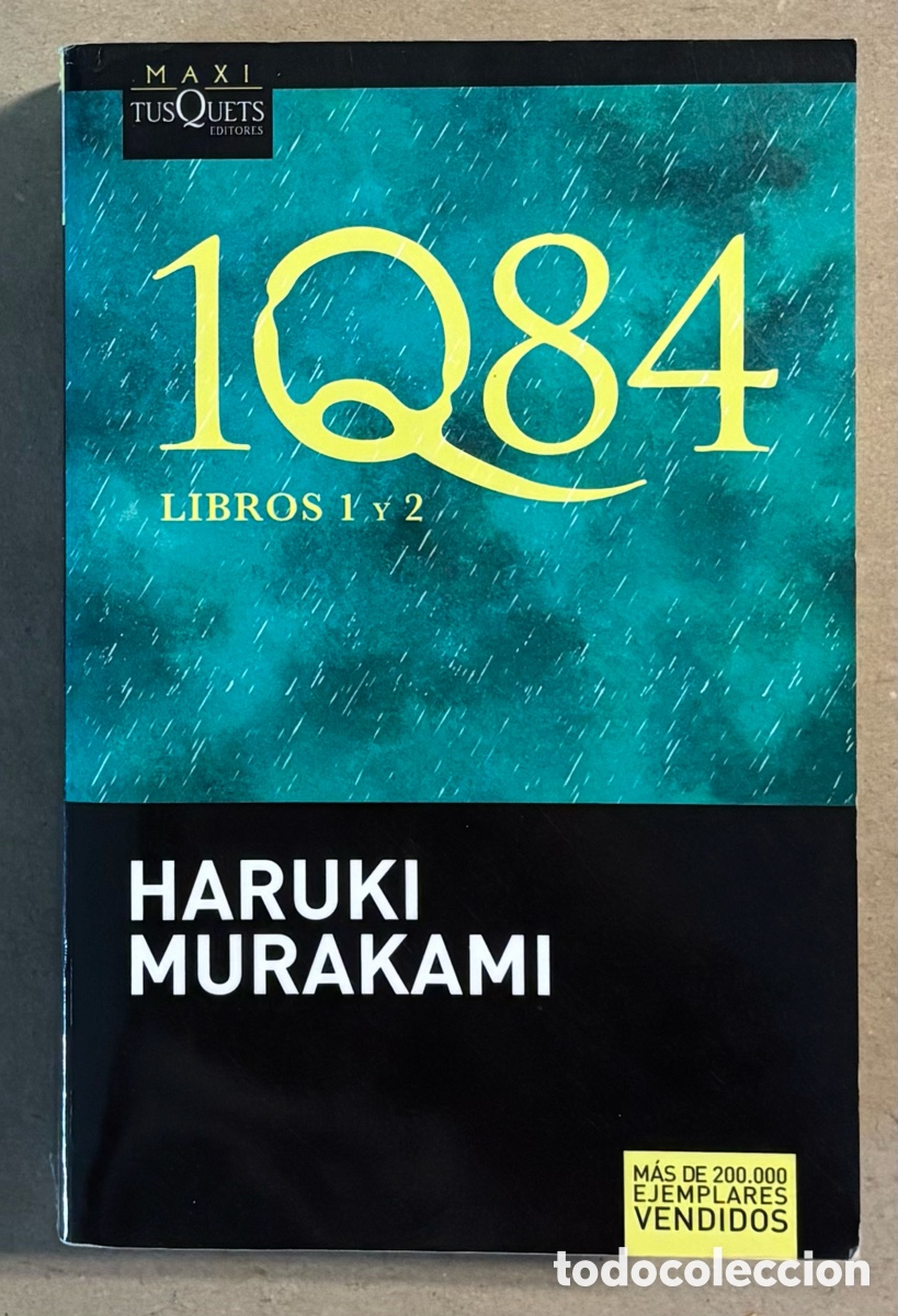 Libros de segunda mano: 1Q84. HARUKI MURAKAMI. TUSQUETS EDITORES 2017. LIBRO 1 y 2. - Foto 1
