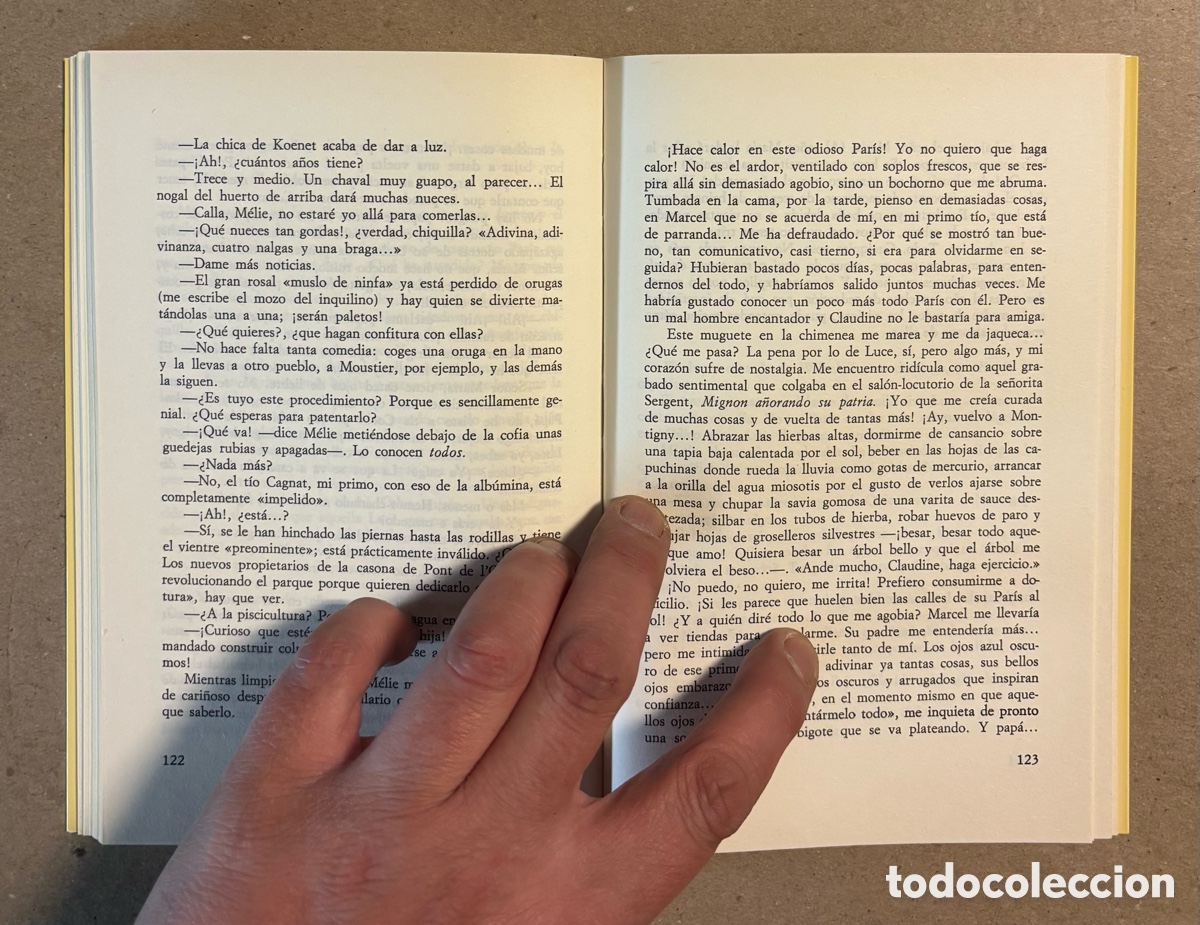 Libros de segunda mano: CLAUDINE EN PAR&Iacute;S. COLETTE. EDITORIAL ANAGRAMA 1988 (1&ordf; EDICI&Oacute;N). - Foto 4