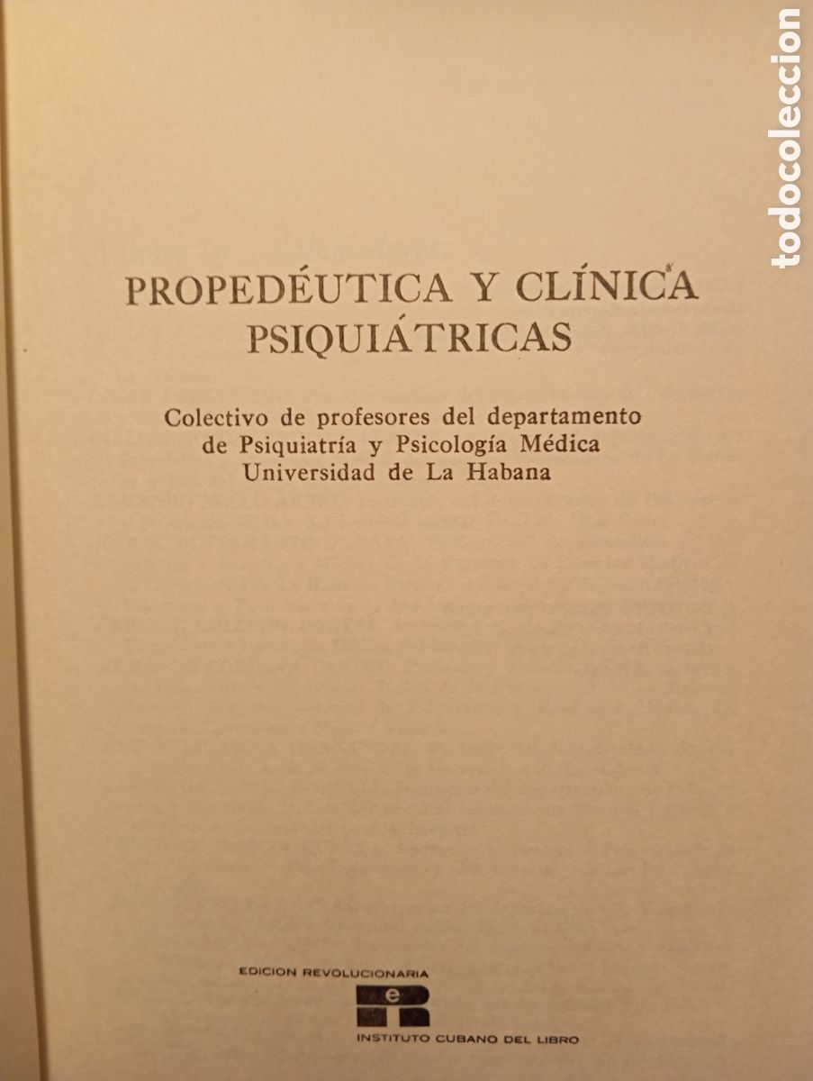 Libros de segunda mano: PROPEDEUTICA Y CLINICA PSIQUIATRICAS. - Foto 3