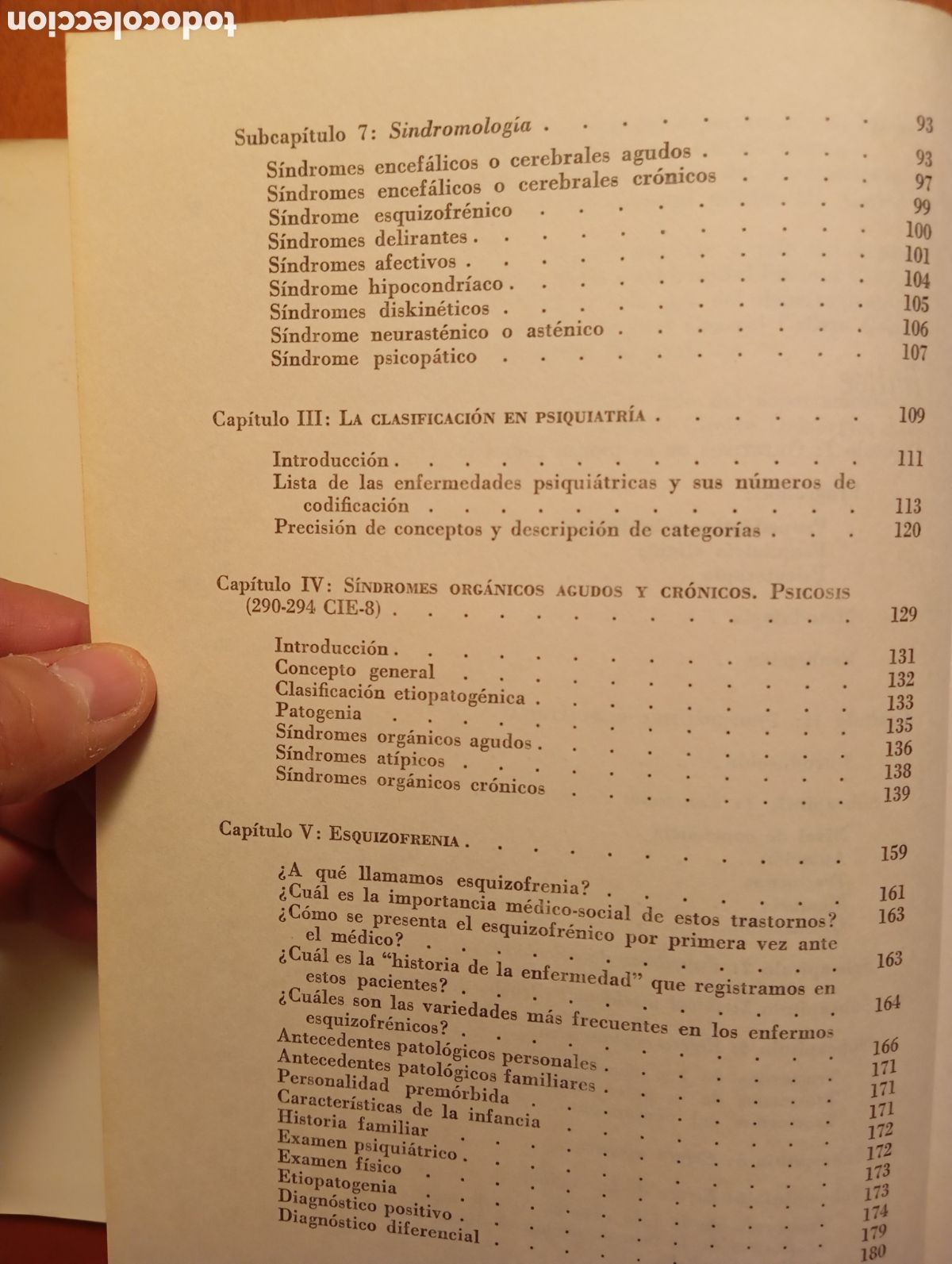 Libros de segunda mano: PROPEDEUTICA Y CLINICA PSIQUIATRICAS. - Foto 7