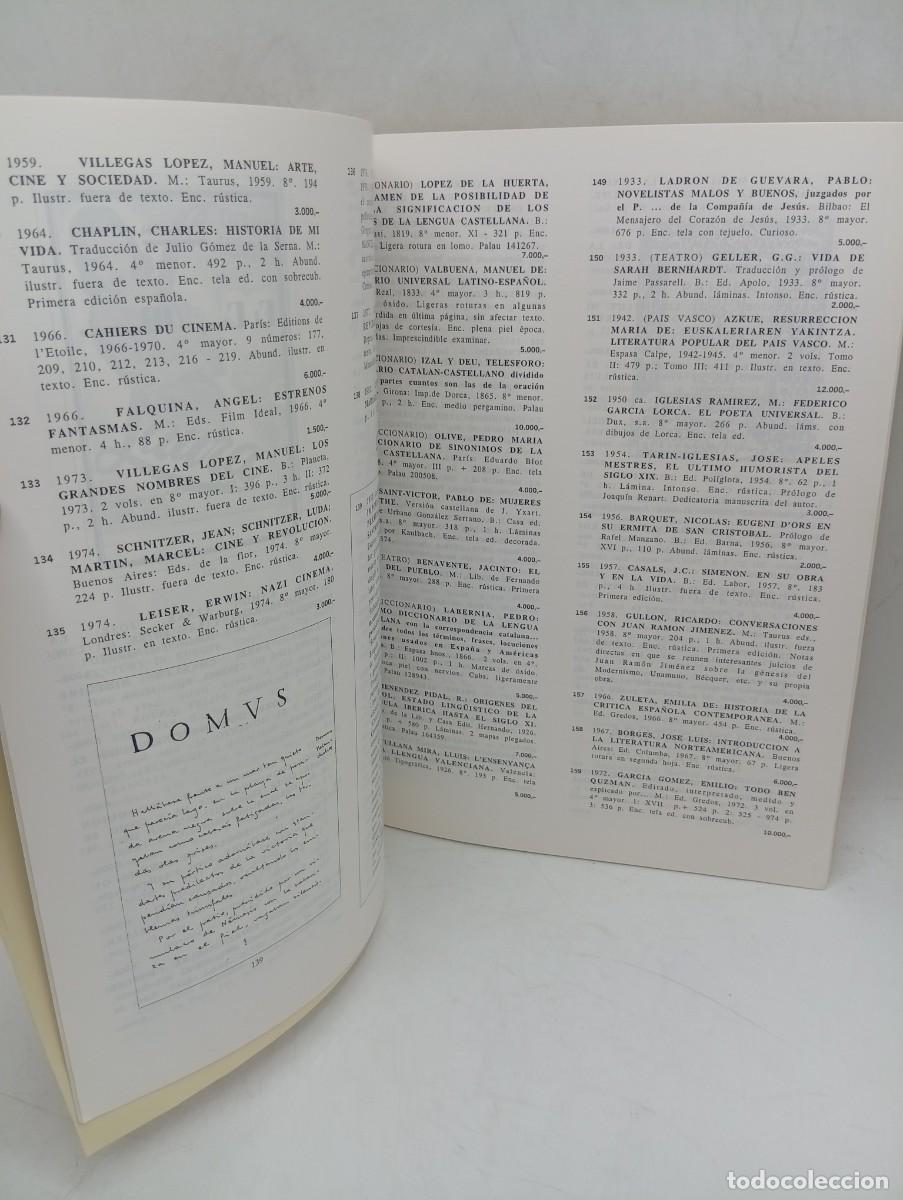 Libros de segunda mano: SUBASTA DE MANUSCRITOS. LIBROS ANTIGUOS. DOCUMENTOS. MAPAS. SOLER Y LLACH. 2001. - Foto 3