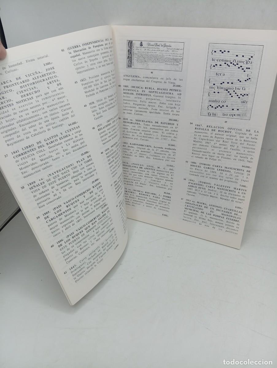 Libros de segunda mano: LIBROS ANTIGUOS, MANUSCRITOS, MAPAS Y DOCUMENTOS. SUBASTA EXTRAORDINARIA. SOLER Y LLACH. 2000. - Foto 3
